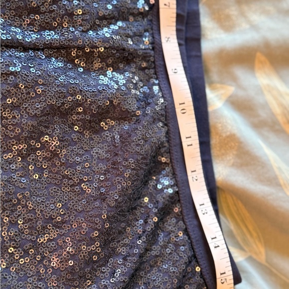 Aerie Navy Sequin Shorts - Picture 7 of 8